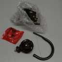 KAMANINA Decorative Curtain Drapery Holdbacks, Curtain Tiebacks Hooks with Screws Wall Mounted, Netted Texture Finials for Drapes Window Home Decoration, Bronze (1 Pair/2 Pack), Small