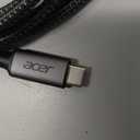 Acer USB C to HDMI Cable for Home Office 6.6FT (4K@60Hz), High-Speed Type C to HDMI 2.0 Braided Cord, Thunderbolt 4/3 Compatible with MacBook, iPhone 16/15 Pro/Max, iMac, iPad Pro, Galaxy S24, Surface