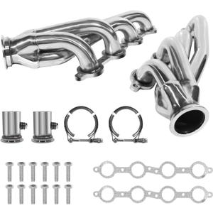 AUTO MART Exhaust Header LS Conversion Swap for Chevy C10 Camaro GMC Chevrolet Silverado LS1 LS2 LS3 4.8L 5.3L 5.7L AUTO MART Exhaust Header LS Conversion Swap for Chevy C10 Camaro GMC Chevrolet Silverado LS1 LS2 LS3 4.8L 5.3L 5.7L