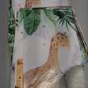 Jungle Safari Party Tablecloth Wild One Tablecloth Animal Print Table Cover Sage Green Baby Shower Decorations Zoo Plastic Table Cover for Boys Kids Birthday Decoration Supplies, 108 x 54 Inch (3 Pcs)
