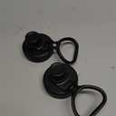 Replacement Lid Fits for Hydro Flask Wide Mouth, Spout Lid for Hydroflask 12 16 18 20 32 40 64oz Wide Mouth Water Bottles, BPA Free (Black 2 Pack)