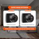 Haidms 8 Pack Oil Rubbed Bronze Interior Door Knobs, Privacy Door Knob for Bedroom and Bathroom, Bronze Round Door Knobs with Lock (Square Panel Interior Doorknobs)