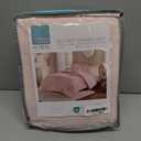 Intelligent Design Kids Queen Duvet Cover Set for Girls, Tufted Chenille Floral Duvet Set Queen, Lightweight Polka Dot Duvet Reversible Bedding Cover, Sham, Pillow, Gracie, Full/Queen Pink 3 Piece