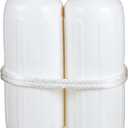 SEACHOICE Twin Eye Ribbed Fender Kit 6-1/2" x 23" 79271 White