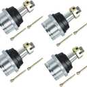 Front Upper & Lower Ball Joints Compatible with Honda Rancher 350 TRX350 (2004-2006), Rancher 420 TRX420 (2007-2022), Foreman 500 TRX500 (2005-2019), Replaces 51375-HP5-601, 51355-HP5-601