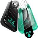 ESR 3 Pack 9H+ Glass for iPhone Air Screen Protector，[Military-Grade Shatterproof], with AR Anti-Reflective Technology, Armorite Ultra-Tough Tempered Glass for iPhone 17 Air with Ultra Fit Tray