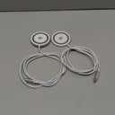 for Mag-Safe Charger 2 Pack,Qi2 Certified 15W Magnetic Wireless Charger Fast Charging Pad for iPhone 17 16 15 14 13 12&Airpods Pro 4 3 2&Samsung Galaxy S25&Pixel 10 Series,Strong Magnet,Ultra-Thin (White)