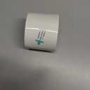 2.5-inch Clear Round Stickers - 500 Pieces Envelope Closure Stickers Clear Adhesive dots for Gift Bags, Boxes Tear-Off Closure Waterproof Labels Mailing, Packaging Supplies Envelope Seals (Transparent)