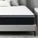 Queen Size Mattress, 10 Inch Plush Comfort, Pocketed Coil Mattress in a Box, 60x80 Inch Queen Bed Mattress with Supportive Quiet Design