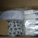 Sylans 700PCS Silver Dinnerware Set Disposable for 100 Guests