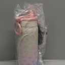 Ello Pop & Fill 18oz Stainless Steel Kids Water Bottle with Quick Fill Lid | Vacuum Insulated BPA Free Bottle with Leak Proof Straw and Chug Lid, Dishwasher Safe, Gift For Kids Teens, Cheetah