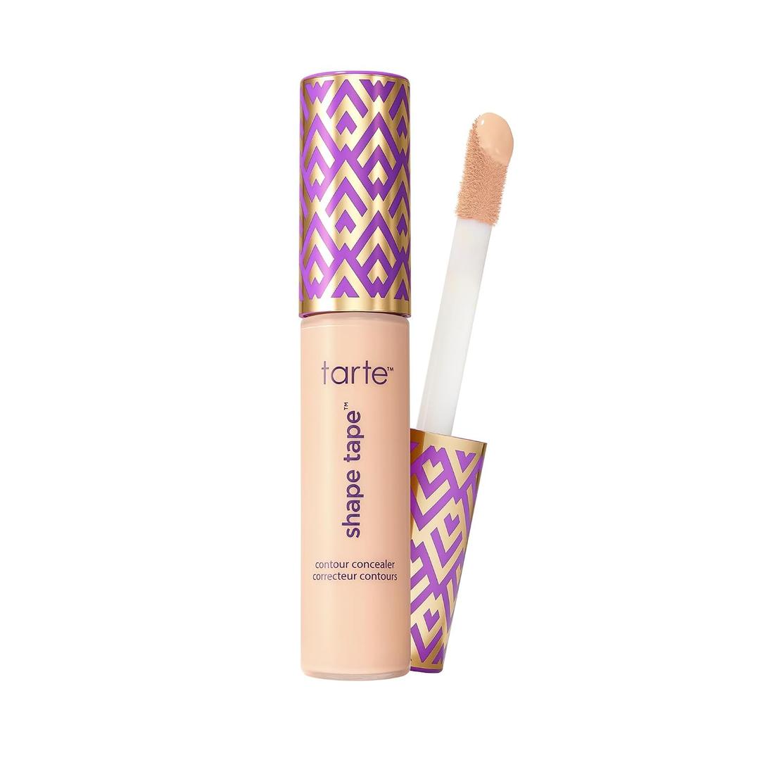 tarte shape tape concealer Full-Coverage Creaseless Soft Matte Finish, Brightening Under-Eye & Face Makeup, 16hr Longwear, Vegan & Cruelty-Free