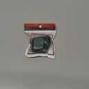 2 in 1 Silicone Protective Skin Cover Compatible with AirPod 1&2 and AirTag, Soft Comprehensive Protective Case with 2 PCS TPU Screen Protector, Anti-Scratch Anti-Fall Anti-Lost(BlackishGreen)