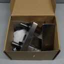 Waterfall Bathroom Sink Faucet Set with Pop Up Drain Stopper & Supply Lines - 4 Inch 2 Handles Centerset Faucet 2 or 3 Hole Lavatory Faucet Bathroom Vanity Mixer Tap Basin Faucets Brushed Nickel