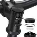 Bike Mount for AirTag, Hidden Bicycle Stem Cap Mount for AirTag, Anti-Theft Bike GPS Tracker Accessory Waterproof Holder for Bicycles with Headset Cap Size of 1-1/8" & 1-1/4"