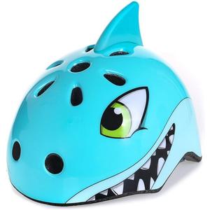 Kids Toddler Bike Helmet, Adjustable and Multi-Sport for Child Boys and Girls, 2 Sizes (Small: 50-54 cm / 19.6"-21.3", Shark)