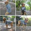 Lovelonglong Pet Costume Dog Suit Formal Tuxedo with Black Bow Tie for Small Dogs Cat Clothes Chihuahua Clothing Gray XS