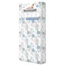 Dream On Me Nap Nest Crib and Toddler Mattress, Dual-Sided - Infants & Toddlers, Waterproof 5 Mattress with 88 Interwoven Coils, 75% Recycled Fiber, GREENGUARD Gold & BSA Certified Teal Flowers