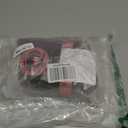 Hair wig black and dark red
