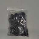 21 Pack Solid Rubber Stopper, Black Lab Plug, 000# - 8# Sizes Assortment, 11 Assorted Sizes