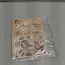 Gersoniel 60 PCS Vintage Collection Postcard Set Retro Style Botanical Butterfly Mushroom Nature and Ephemera Postcards for DIY Card Paper