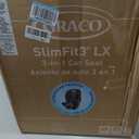 Graco SlimFit3 LX 3-in-1 Convertible Car Seat, Slim Car Seat Fits 3 Across, Rear Facing, Forward Facing, to Highback Booster Seat, Perfect for Baby Travel & Gift for New Parents, Kunningham MFD: 05-11-26