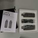 Phenyx Pro Plug-on XLR Wireless Transmitter Receiver System, Wired-to-Wireless Microphone System w/ 16 UHF Frequencies, Auto-Scan, XLR Microphone Adapter for Both Dynamic Mic and Condenser Mic (PTU-X)