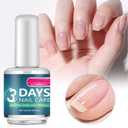3 Days Nail Care, Keratin & Amino Acid Clear Nail Treatment Oil, Moisturizing and Conditioning, for Dry, Weak & Fragile Nails, 16ml/0.56oz (2PCS)
