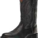 ARIAT Men's Sport Stratten Western Boot - Black Deertan, 12D Medium