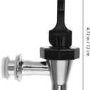 Gadpiparty Plastic Water Dispenser Faucet Replacement Spigot for 5 Gallon Water Jug with Adjustable Flow Easy Installation Faucet Spout for Home and Office Use