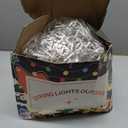 KNONEW 99ft 1216 LED Christmas Lights Outdoor Decorations with 228 Drops, 8 Modes Curtain Fairy String Light, Clear Wire LED String Light Indoor Decor for Wedding Party Christmas (Warm White)