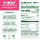 V8 Energy Strawberry Lemonade Energy Drink Powder, .10 oz Packet (120 Count)