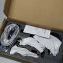 Gold Bathroom Faucet Antique Brass Three Holes Widespread Crystal Handle Bathroom Sink Faucets Retro Vintage Lavatory Vanity Faucet (Type 2 Gold)