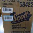 Scott Rapid-Dissolving Toilet Paper, 48 Double Rolls, Septic-Safe, Toilet Paper