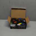 C9 Christmas Lights Outdoor, 33ft 50 LEDs Christmas String Lights with 8 Modes, 5 Sets Connectable, IP65 Waterproof Outdoor Indoor Vintage Fairy Lights for Christmas Tree Holiday Party Decor (Multicolor)