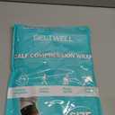 Beltwell Adjustable Calf Compression Wrap for Swelling, Edema, Lipedema  Easy Leg Compression Sleeve for Circulation, Heaviness, Pain Relief  Ideal Lymphedema Leg Wrap (XL - TALL, Black)