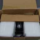 BOBEN Magnetic Wood Stove Fan with Thermometer, Heat Powered Fireplace Fan for Wood Burning Stove, 5 Blades Silent Thermal Fan with Magnetic Base and Temperature Protection