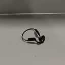 Bone Conduction Headphones, Open Ear Headphones Wireless Bluetooth, 15H Playtime, Dual Stereo Bass Technology, 27g Lightweight Wear, Call Noise Cancellation, IPX6 Waterpoof for Commuting, Walking (Black)