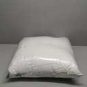 Oubonun 12 x 20 Lumbar Pillow (Set of 2) - 100% Cotton Cover - Rectangle Square Sofa Pillow Inserts - Decorative Pillow Pair - White Couch Pillow