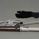 Hoson 1 1/2 Inch Curling Iron Large Barrel, 1.5 Inch Long Barrel Curling Wand Dual Voltage, Ceramic Tourmaline Coating with LCD Display, Glove Include