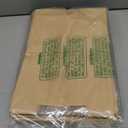 100PCS Bakery Bags with Window, 3.9 x 8.3 x 12.5 Inch Kraft Paper Treat Bags, Resealable Cookie Bags for Packaging Cookies, Coffee, Snacks, Candy, Wedding Favors & Gift