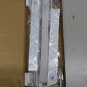2 Pack Over The Door Hanger, Folding Over The Door Drying Rack for Laundry, Over The Door Hooks, Door Hanger for Clothing, Over The Door Clothes Hanger,Portable Compact,White