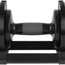 Tzou Adjustable Dumbbell 52LB Free Dumbbell Weight Adjust with Handle for Full-Body Home Gym Workouts 14.70 x 8.07 x 7.68INCH (Black as Shown)