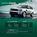 SCITOO Air Struts Suspension Kits Front Right 4WD Shocks Struts Suspensions Replacement Struts Airmatic Kits fit for 2003 2004 2005 2006 2007 2008 2009 2010 2011 2012 Land Rover Range Rover