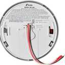 Kidde Heat Detector, Hardwired with Battery Backup & 2 LEDs, Interconnect Capability, Ideal for Garages, MFG date: 10-30-2025