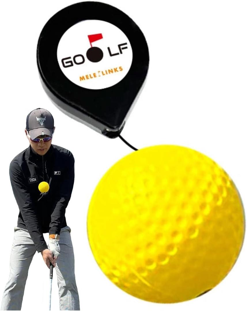 Golf Swing Trainer Head Stability and Consistency in Swing Training Aids for Golfers Golf Portable Posture Correction Tool Swing Aids Golf Equipment Indoor