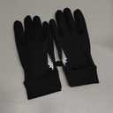 rivmount Winter Gloves Women Men, Cold Weather Touch Screen Liner Glove, Windproof 3-Layers, for Running, Cycling, Biking, Hiking, Driving (Small, Black)