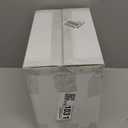 U-QE 60PCS Clear Coffee Plastic Plates - Clear Brown Plastic Plates Disposable Heavy Duty - Disposable Plates for Party Including 30PCS 10'' Dinner & 30PCS 7'' Dessert