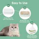 60 Count 36"x18" Large Litter Box Liners,XL Jumbo Drawstring Extra Thick Cat Litter Bags,Extra Durable Cat Litter Bags for Pet Supplies