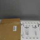 SHIISEWE White Bamboo Shoe Rack for Small Spaces 6 Tier Tall Vertical Narrow Rack